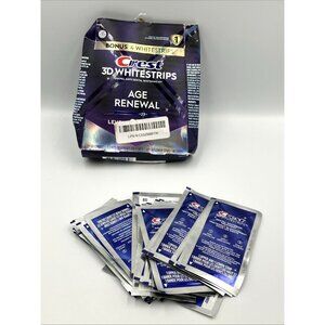 Crest 3D WhiteStrips Age Renewal 90 Strips Whitening Kit 23 Levels Expire 12/26